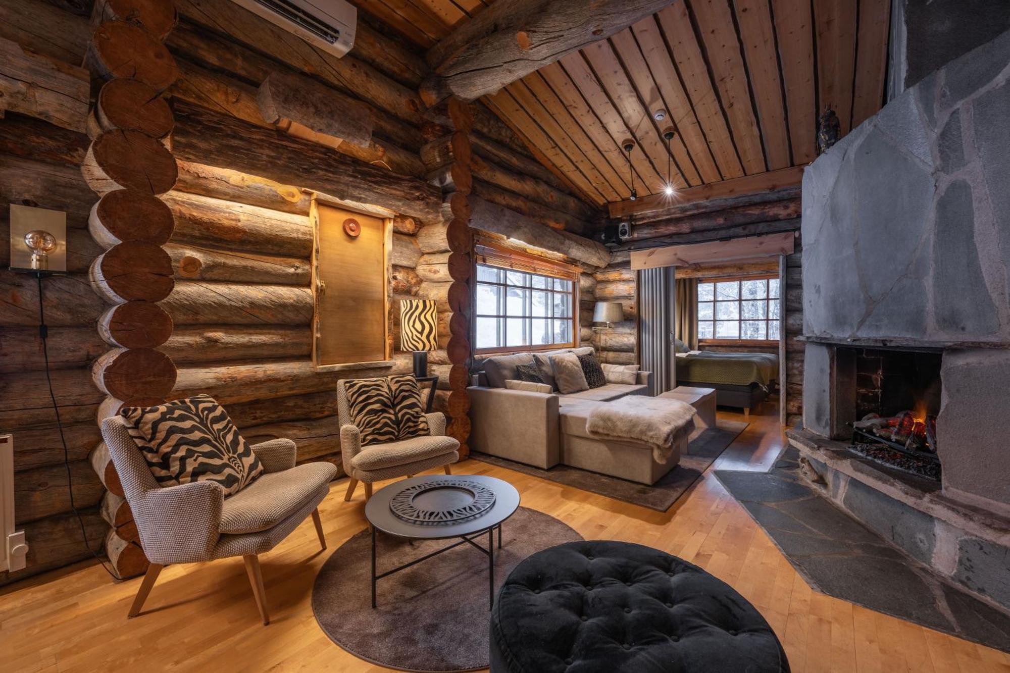 Kuukkeli Log Houses Teerenpesae - Premium Suite A48 Saariselkä Extérieur photo