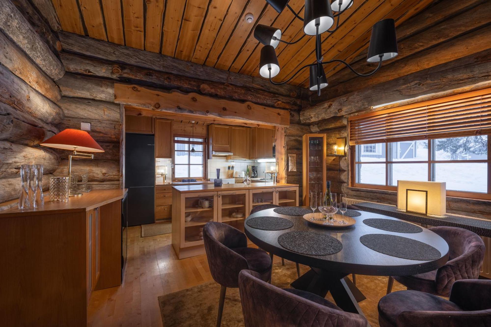 Kuukkeli Log Houses Teerenpesae - Premium Suite A48 Saariselkä Extérieur photo