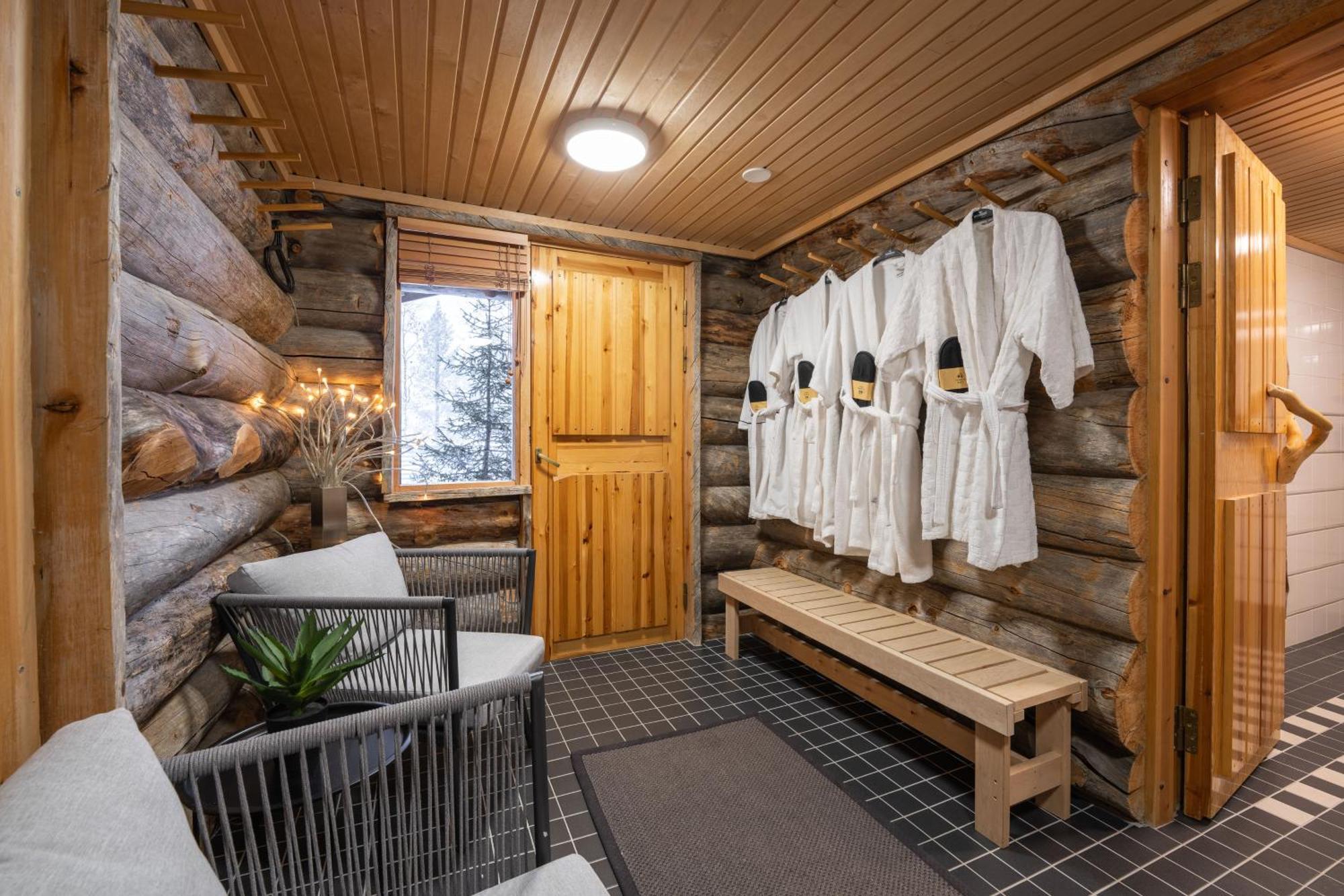 Kuukkeli Log Houses Teerenpesae - Premium Suite A48 Saariselkä Extérieur photo