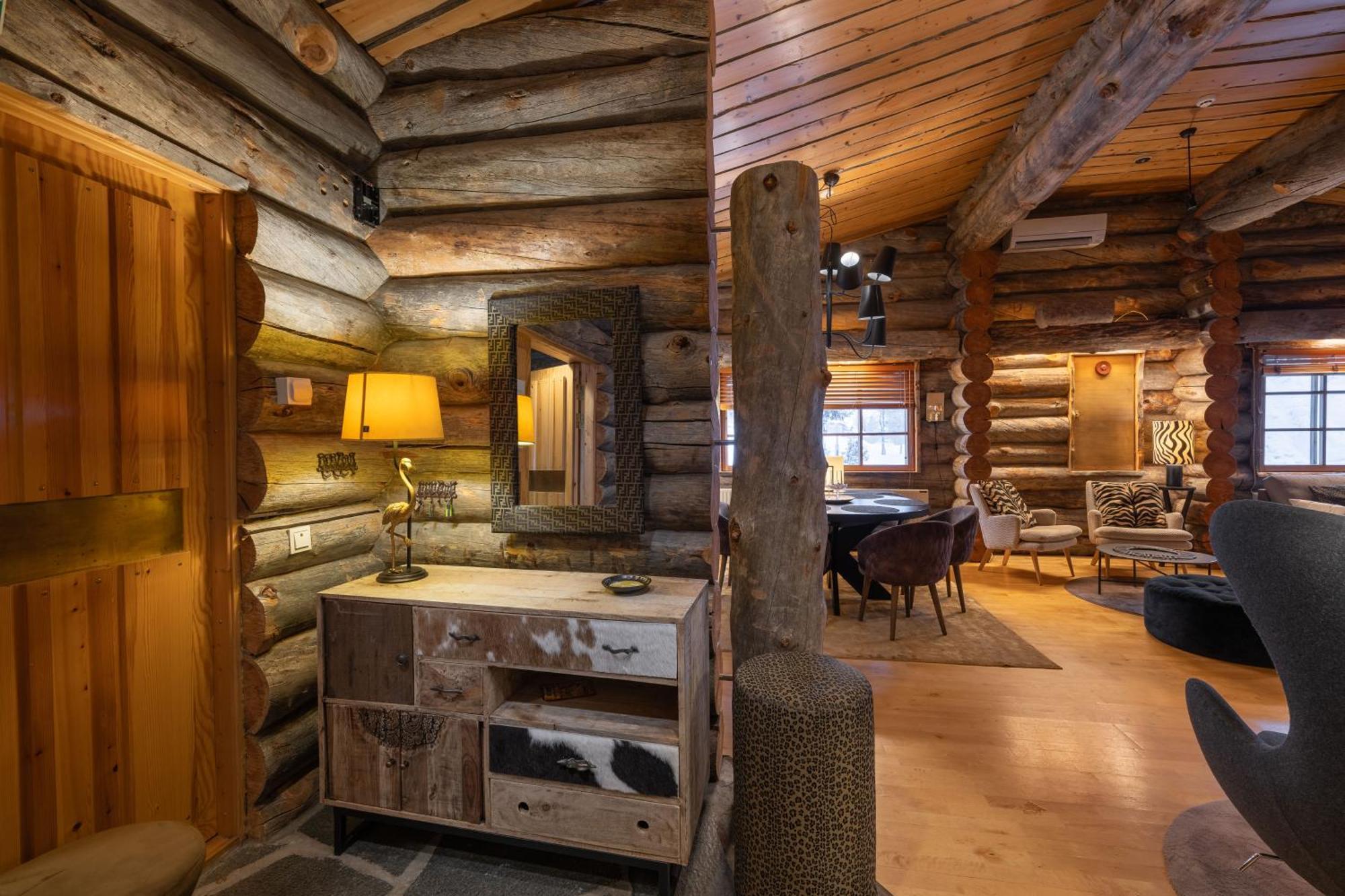 Kuukkeli Log Houses Teerenpesae - Premium Suite A48 Saariselkä Extérieur photo