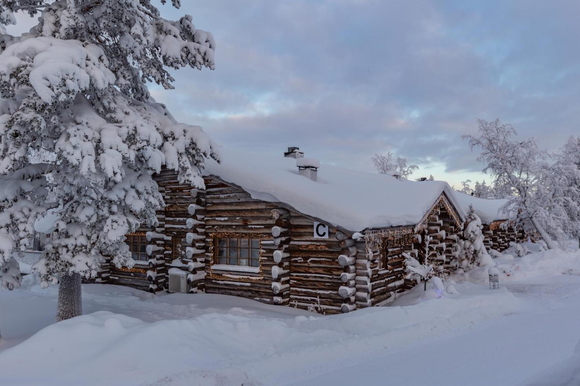Kuukkeli Log Houses Teerenpesae - Premium Suite A48 Saariselkä Extérieur photo