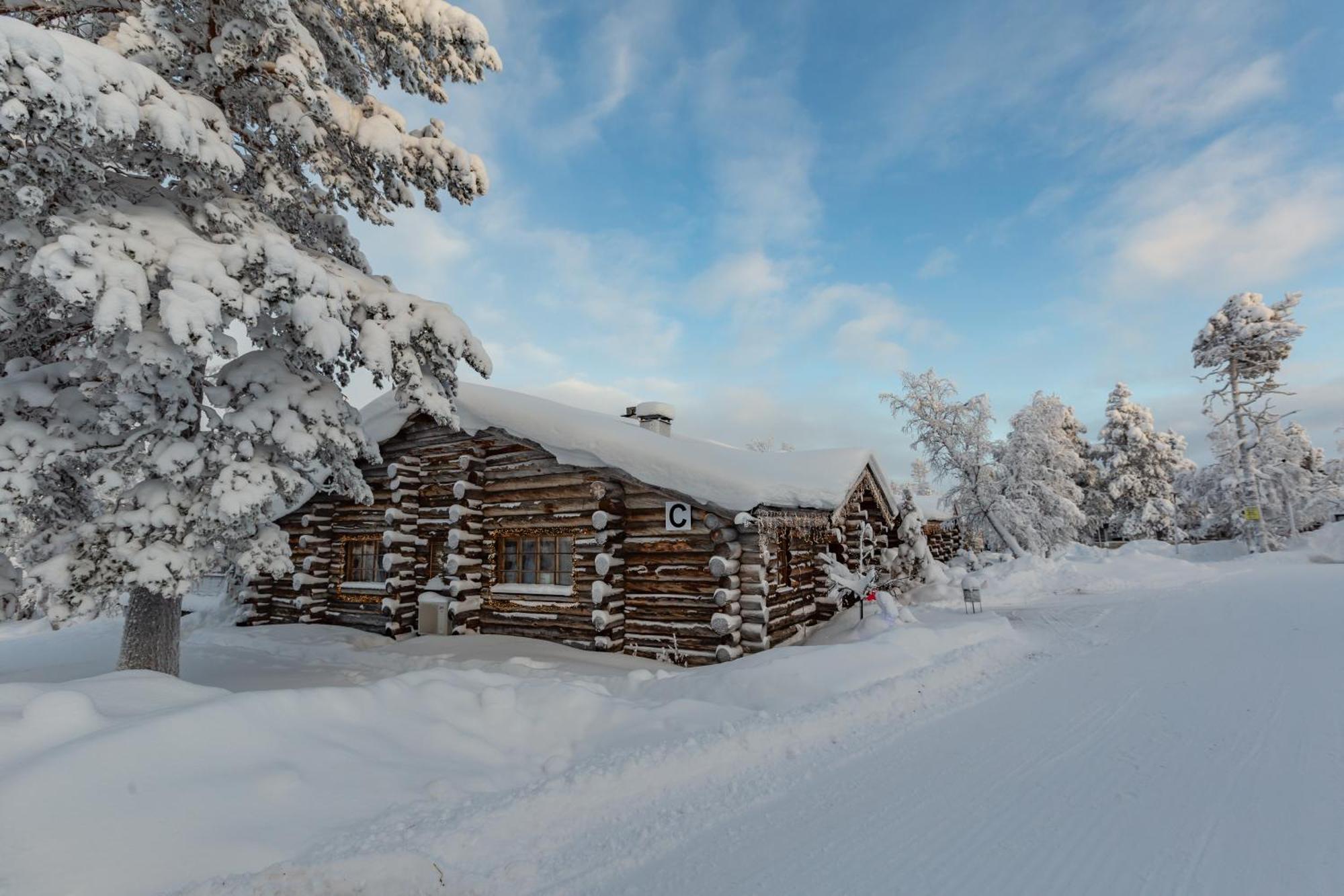 Kuukkeli Log Houses Teerenpesae - Premium Suite A48 Saariselkä Extérieur photo