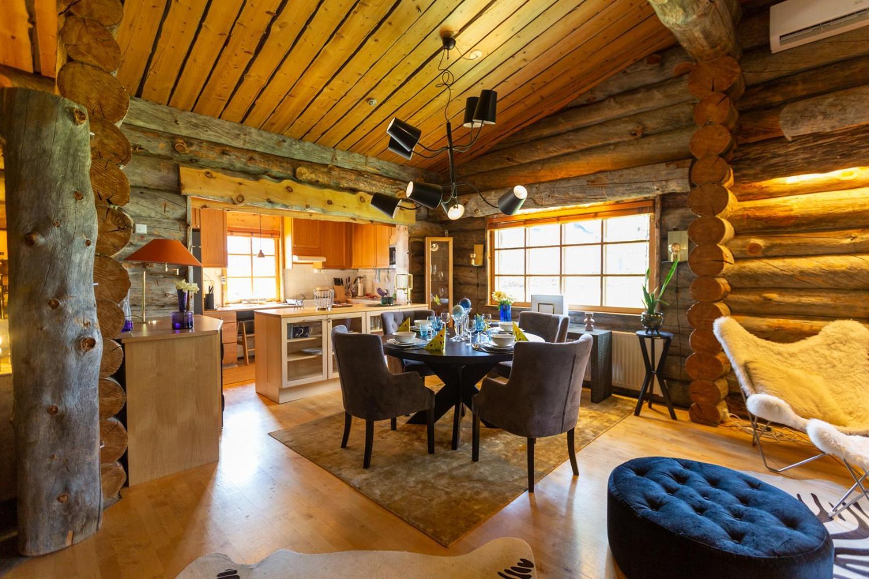 Kuukkeli Log Houses Teerenpesae - Premium Suite A48 Saariselkä Extérieur photo