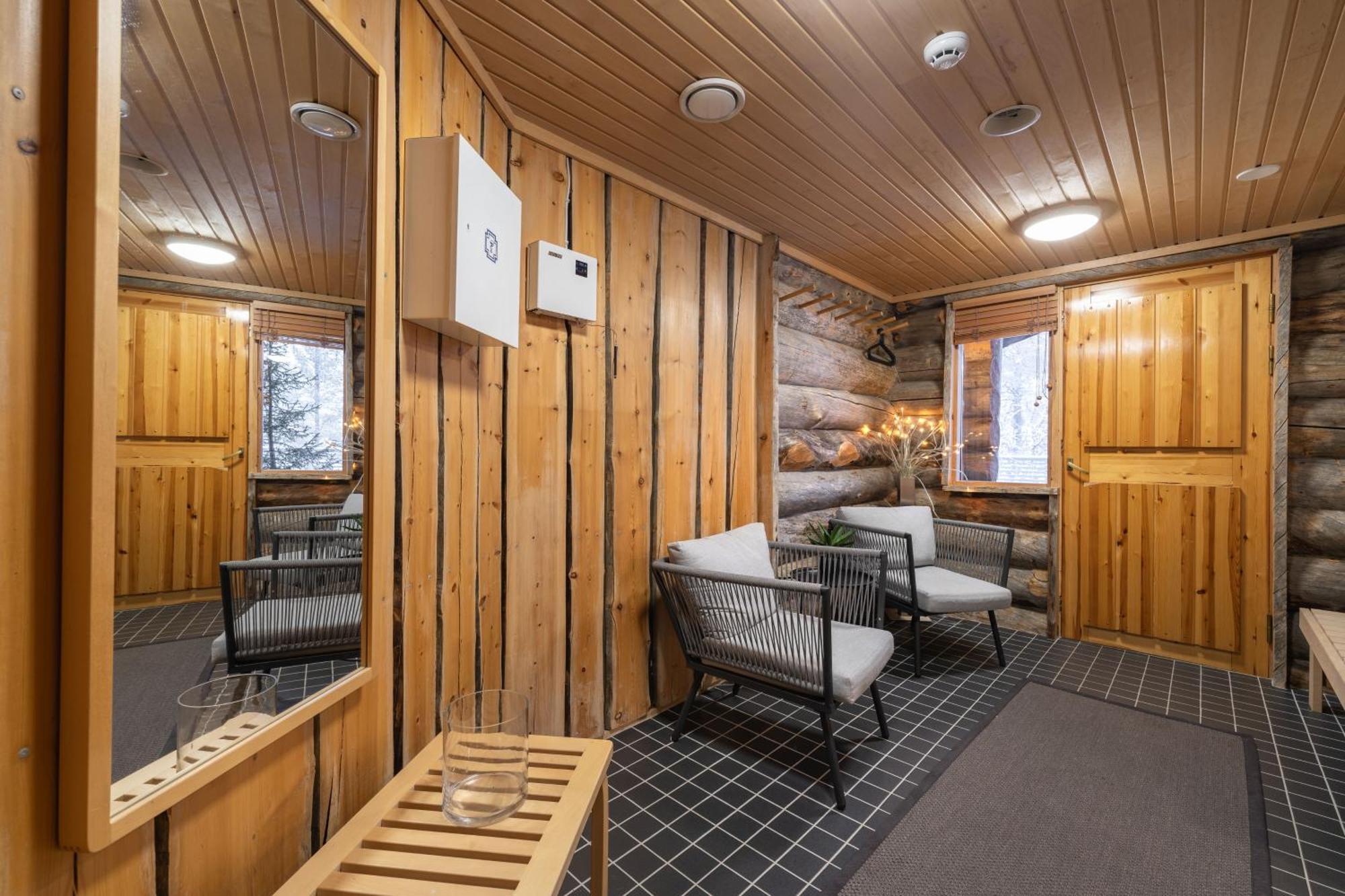 Kuukkeli Log Houses Teerenpesae - Premium Suite A48 Saariselkä Extérieur photo